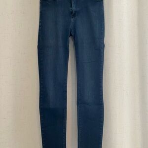 Just Black Blue Skinny Jeans Perfect Fit